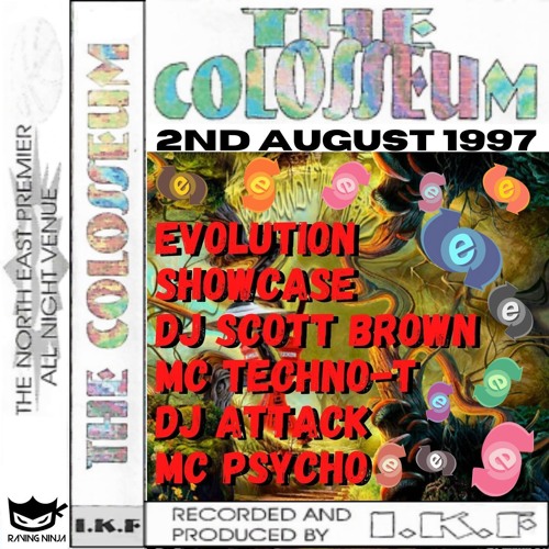 Evolution Records Showcase 09-08-97 Dj Scott Brown Dj Attack Mc Techno-T Mc Psycho