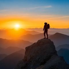 Climbing Life's Mountains: A Journey into Self-Conquest