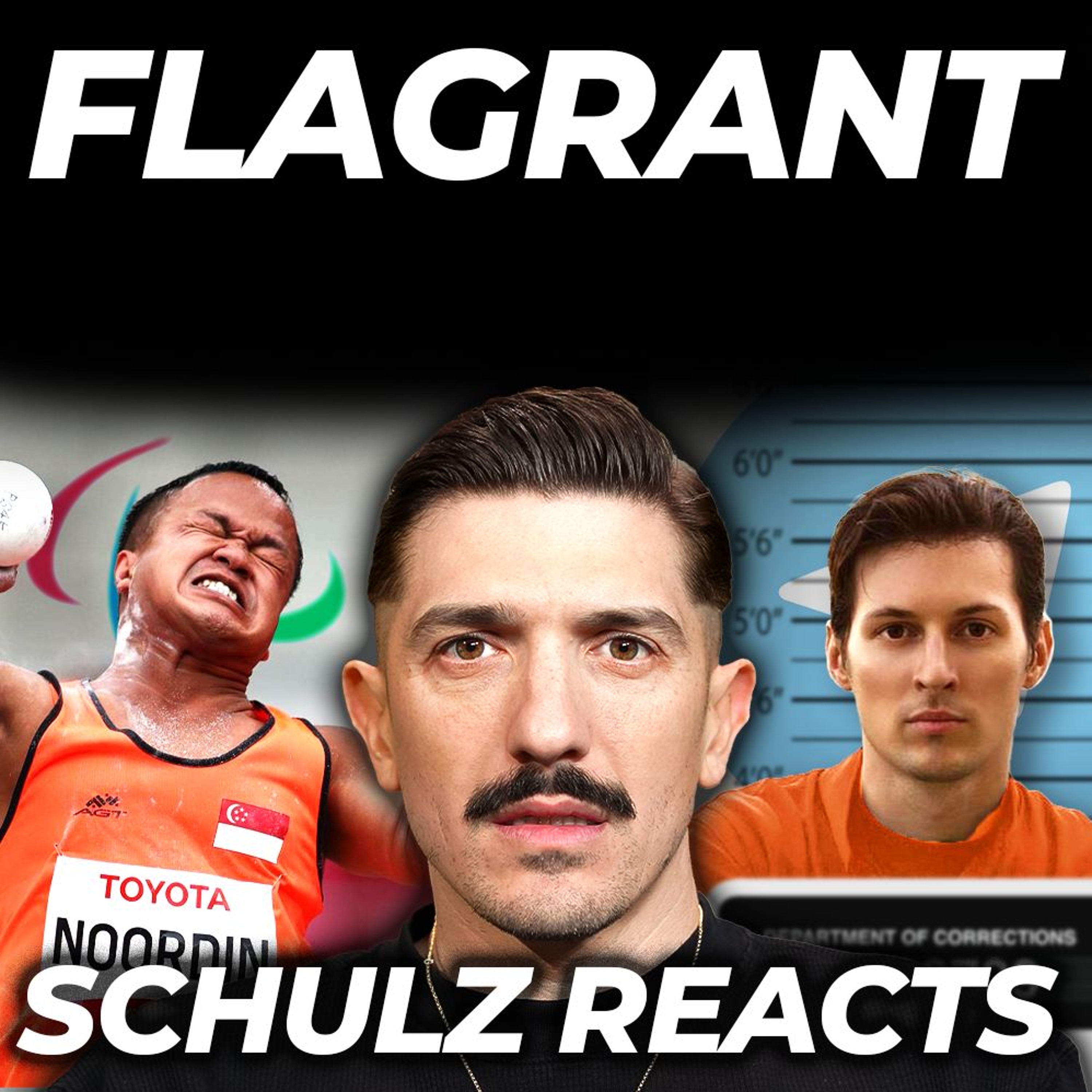 cover of episode Paralympics is REAL Olympics & Free Speech Billionaire Arrested