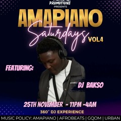 Amapiano Saturdays Vol. 4 Live Audio | Amapiano & Afrobeats Set | Hosted By Biggs + DJ Bakso