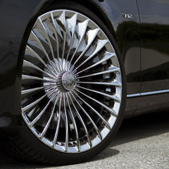 MAYBACH CHROMED OUT RIMS