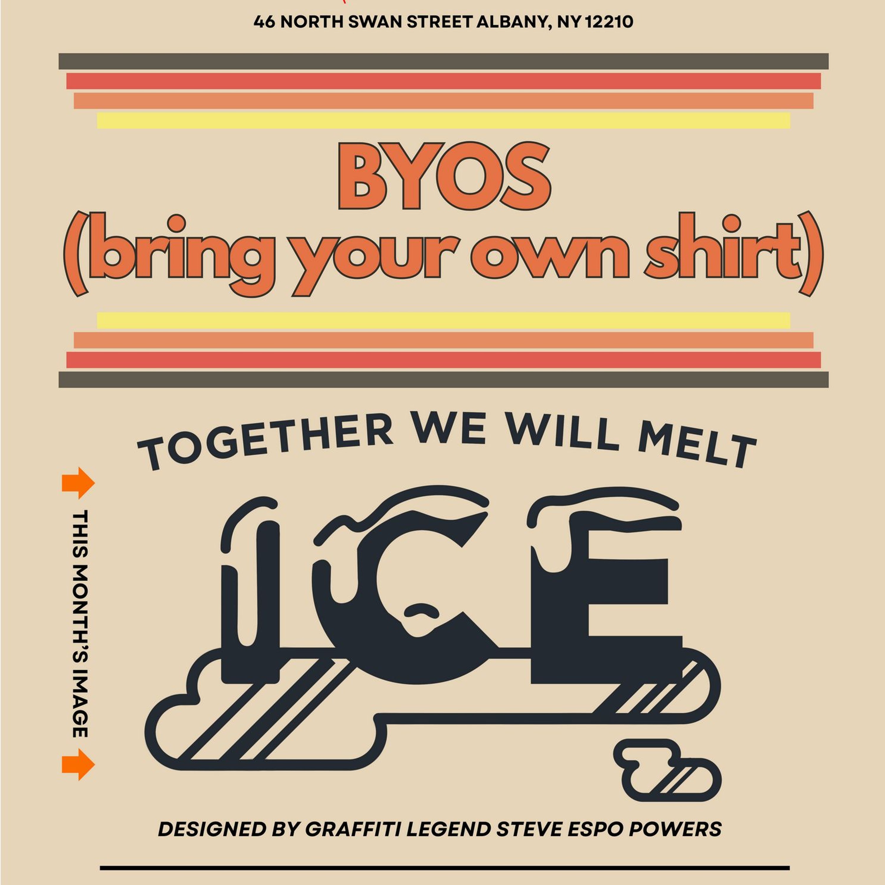 BYOS at Circus Printing for Anti-Ice T-Shirts on Feb 7 episode artwork