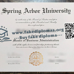 How do i buy Spring Arbor University fake diploma?