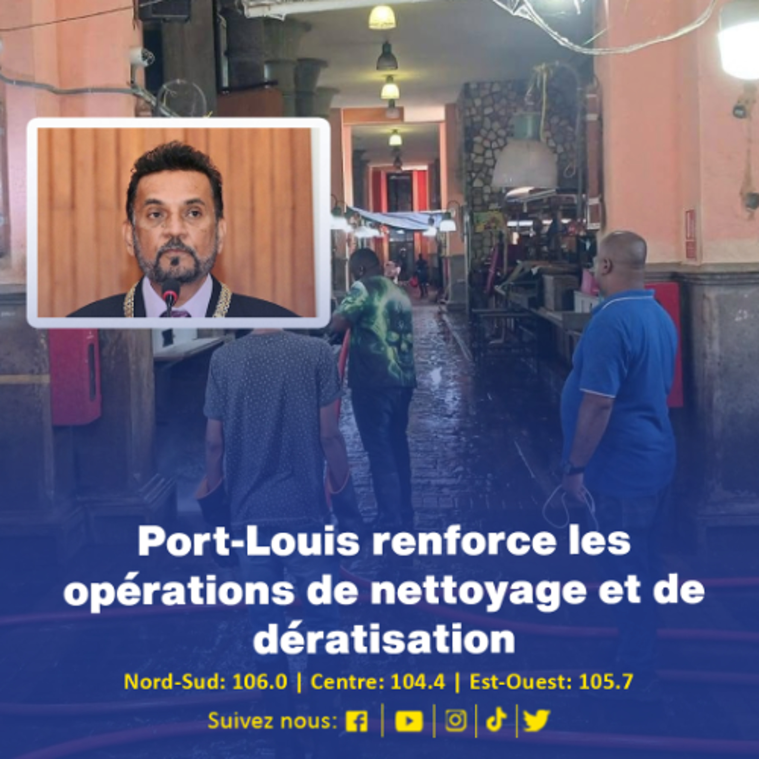 Port-Louis renforce les opérations de nettoyage et de dératisation episode artwork