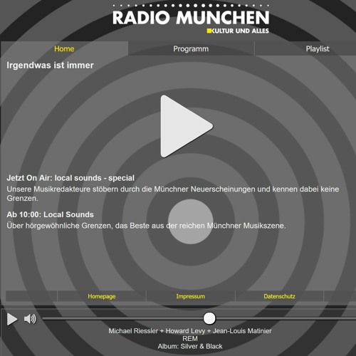 Stream NEU: Radio München - Player by Radio München | Listen online for  free on SoundCloud