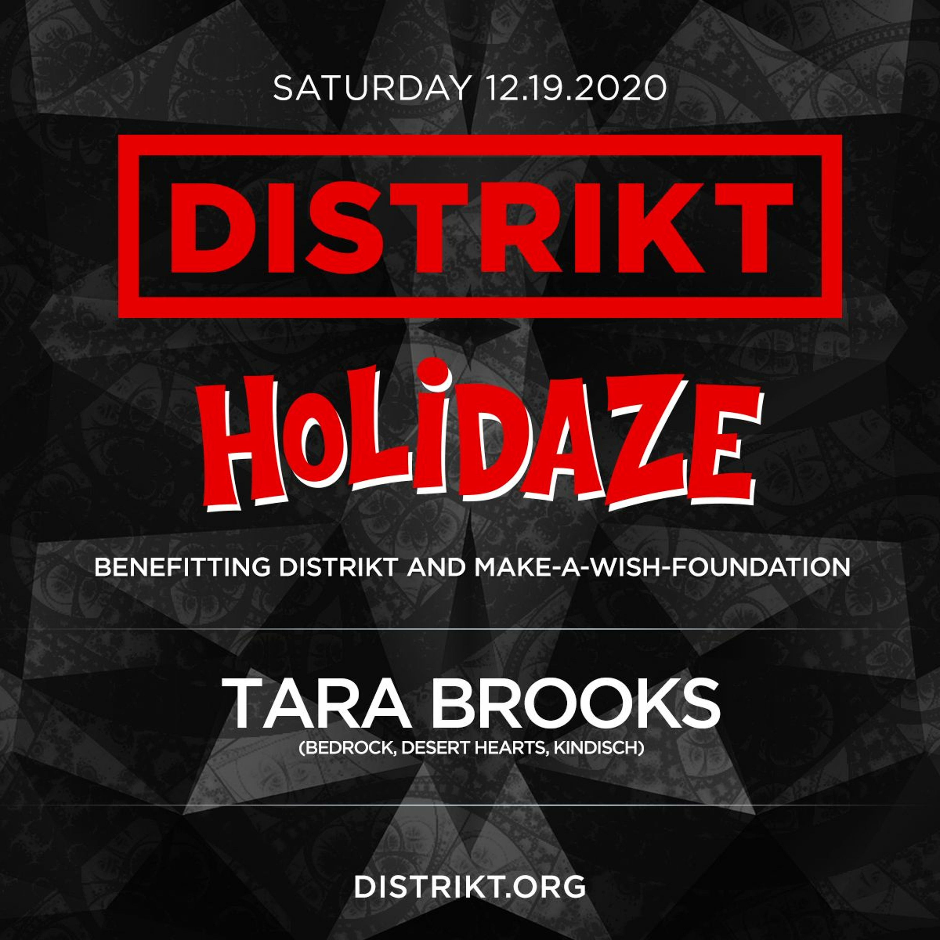 Tara Brooks - DISTRIKT HOLIDAZE 2020 episode artwork