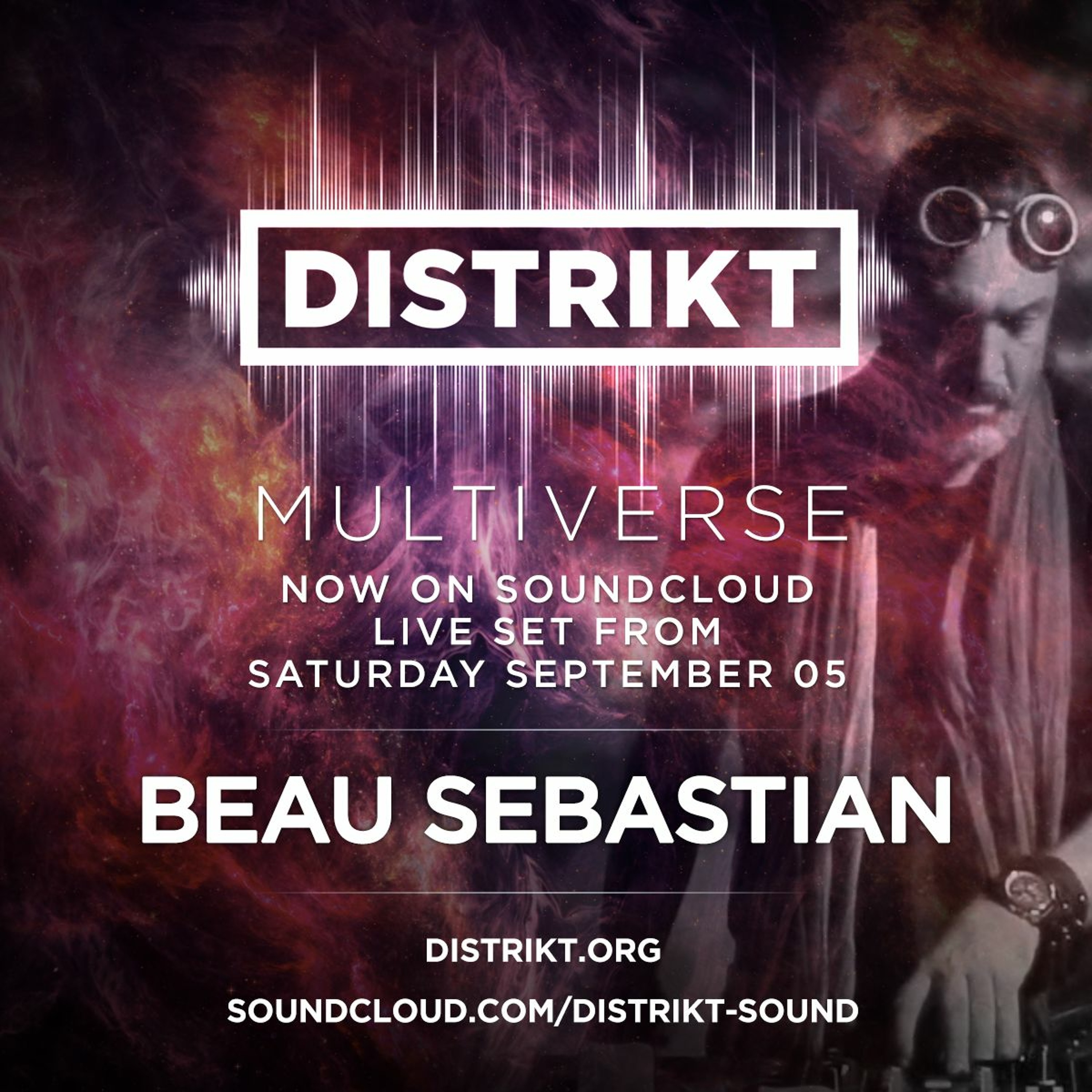 Beau Sebastian - DISTRIKT Sound - Virtual Burning Man 2020 episode artwork