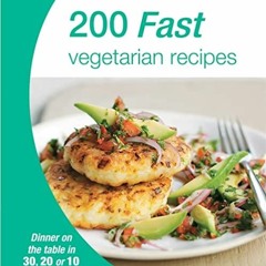 Free Download 200 Fast Vegetarian Recipes: Hamlyn All Colour Cookbook (Hamlyn All Colour Cooker