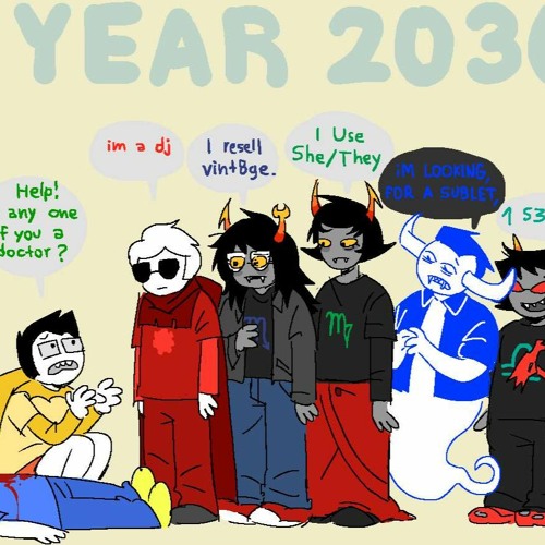 homestuck shitpost in 2023