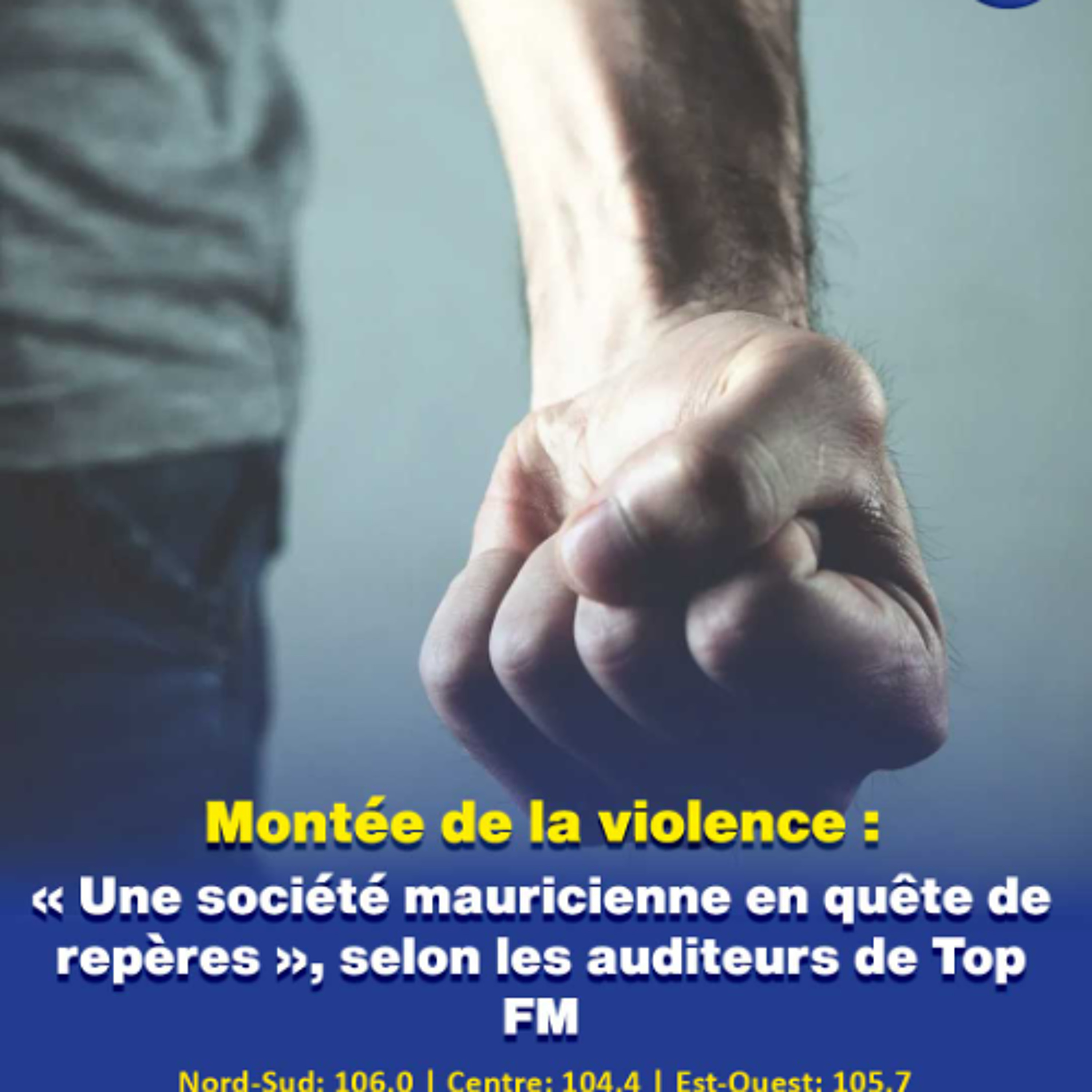 Montée de la violence : « Une société mauricienne en quête de repères », selon les auditeurs de Top FM
