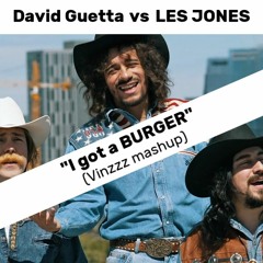 David Guetta vs LES JONES - I got a BURGER (DJ Vinzzz Extended mashup) FREE DL