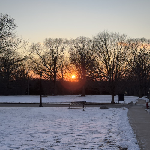 All Set, Sunset by the Snow (idea)