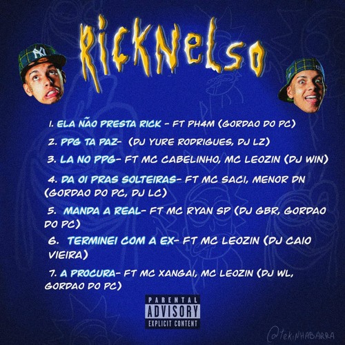RICKNELSO - MC RICK [ EP COMPLETO ] ÁLBUM 2023