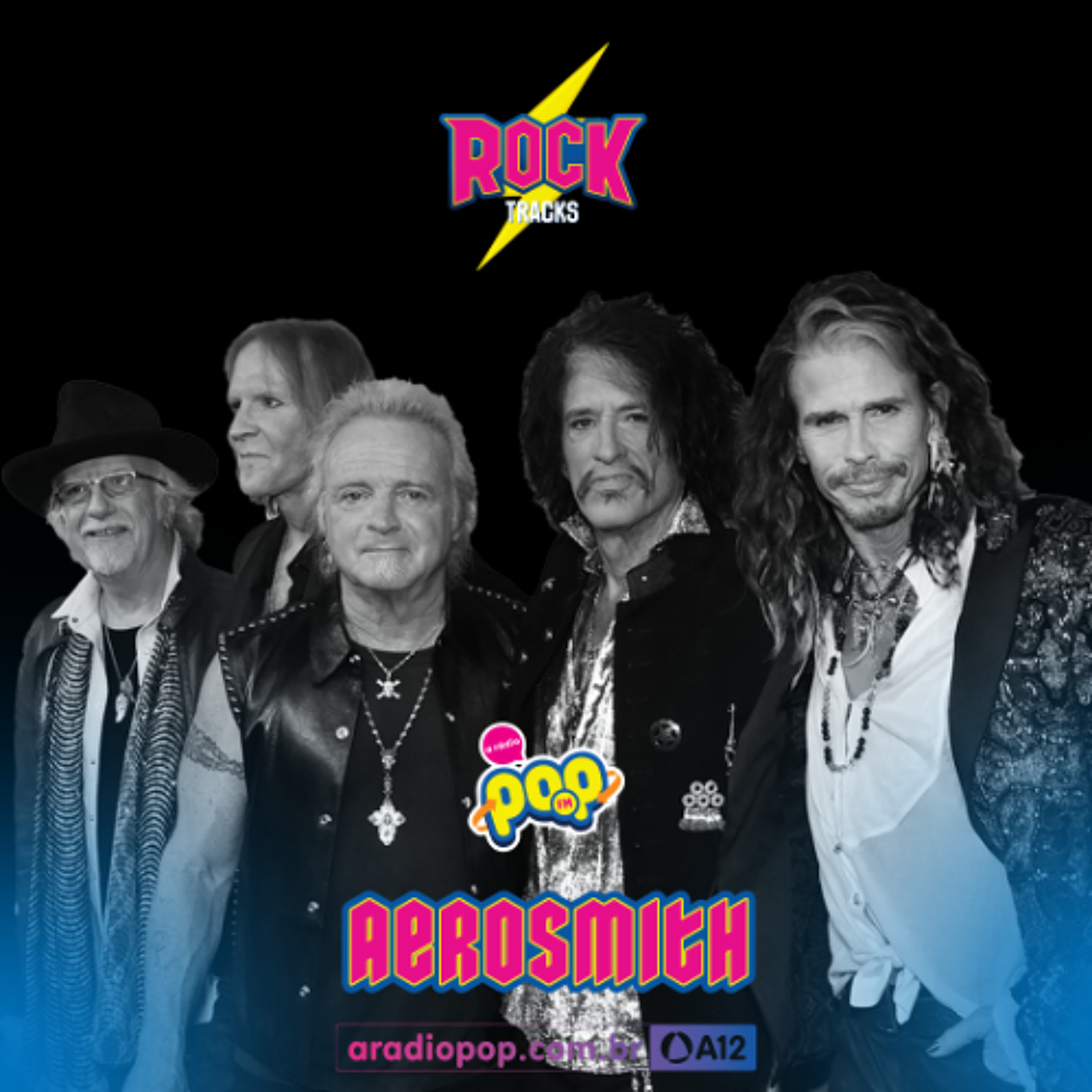 Rádio Pop: Aerosmith marca 6 décadas de sucesso e embala o Rock Tracks episode artwork