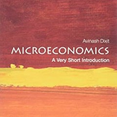 DOWNLOAD PDF 💚 Microeconomics: A Very Short Introduction (Very Short Introductions)