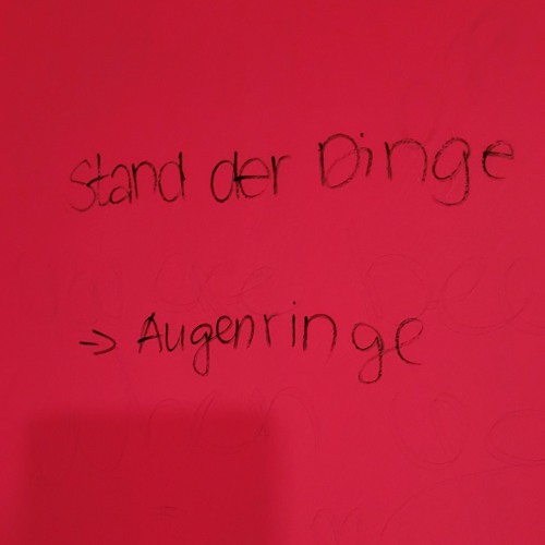 Stand der Dinge, Augenringe Techno