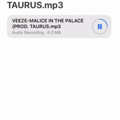 Veeze - Malice In The Palace (Snippet)