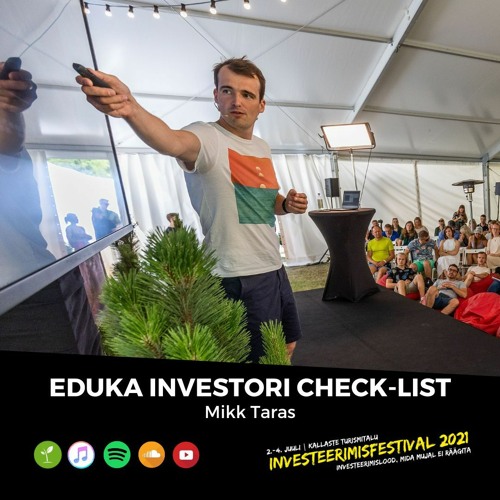 Eduka investori check-list: meeskonnast, infokanalite ja analüüsiprotsessini - Mikk Taras