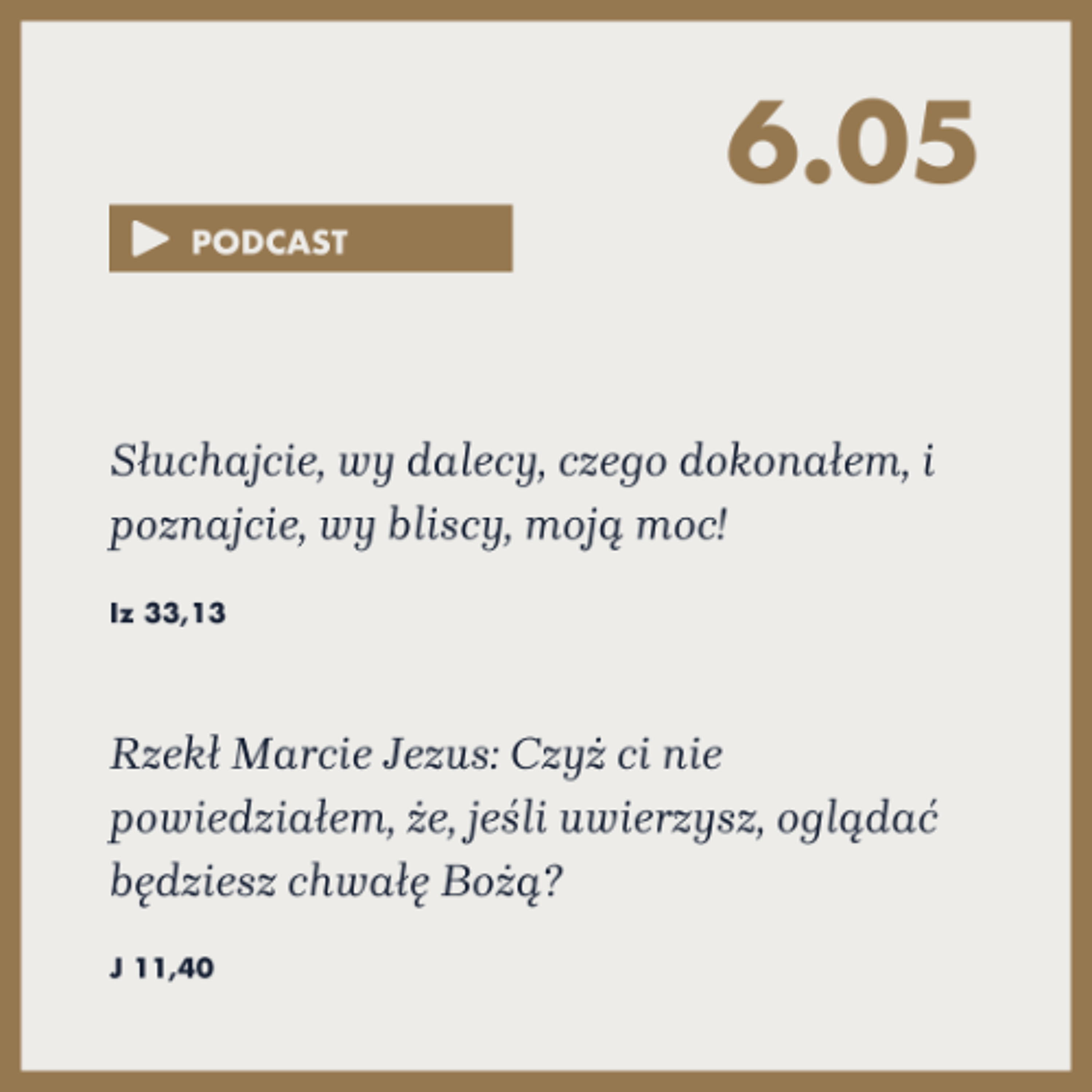 Poranek ze Słowem na 6 maja 2025 episode artwork