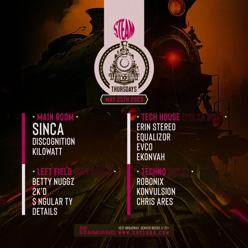 Tech House - May 2023 - Equalizor LIVE at Bar Standard - STEAM