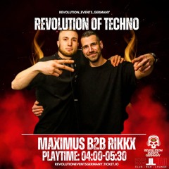 Maximus B2B Rikkx @Revolution of techno 27/04/24