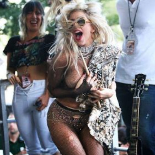 Lady Gaga's Entire Boob Pops, Watch Video Here