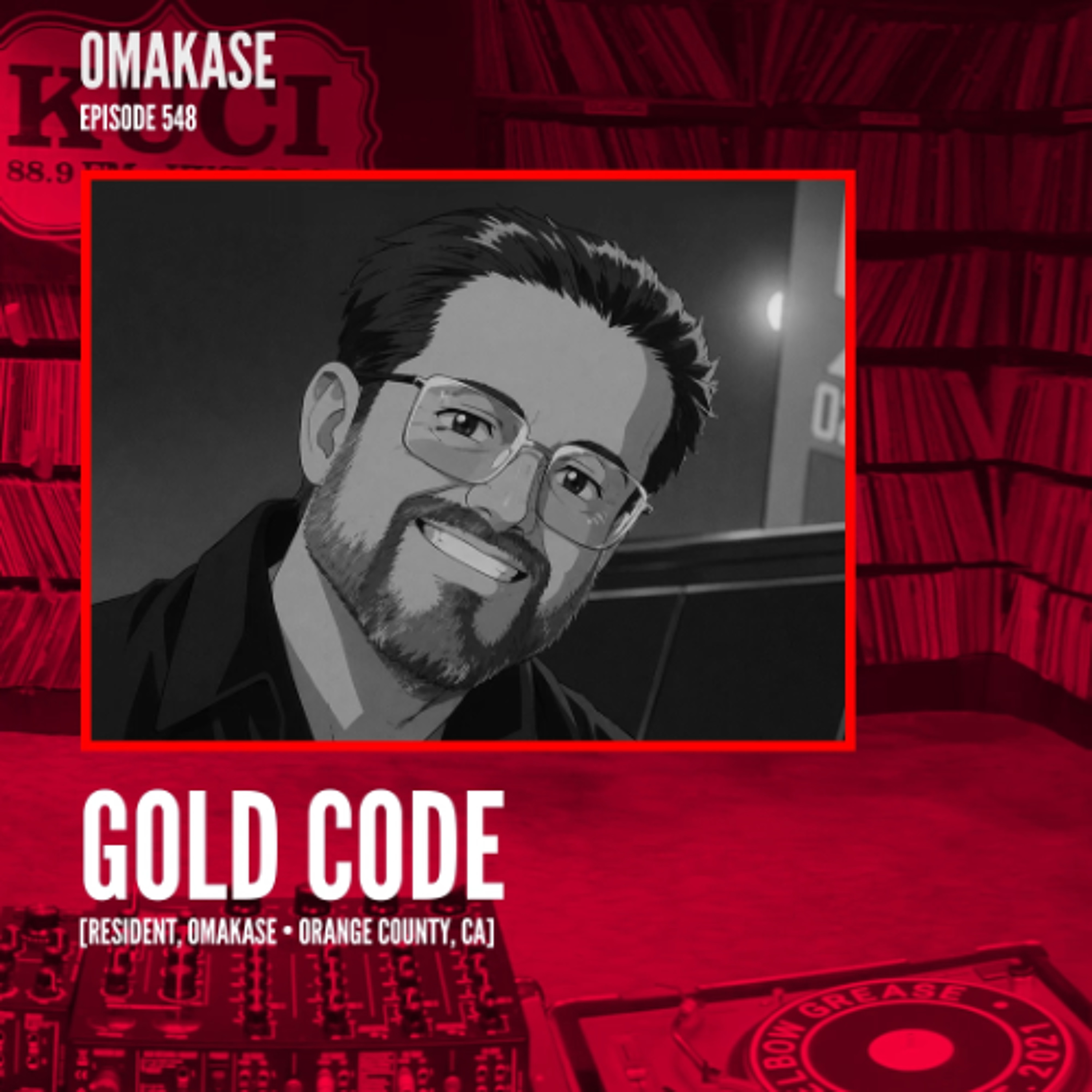 OMAKASE 548b, GOLD CODE episode artwork