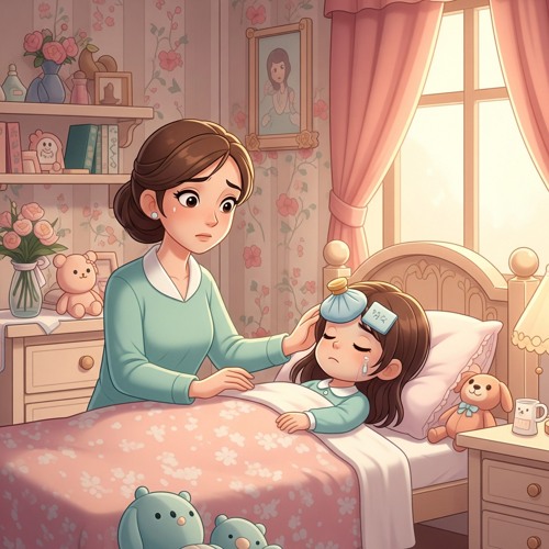 قصص اطفال قبل النوم - قصة سولا شربت الدواء- تاليف وصوت ايمي مصطفي