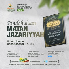 Tata Qur'an Jilid 3 Episode 1 - Pendahuluan Matan Jazariyyah