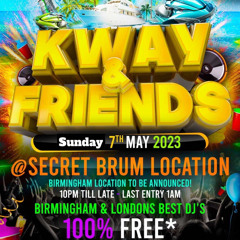 KWAY & FRIENDS BANK HOLIDAY SPECIAL LIVE AUDIO MIXED BY J3 HOSTED BY YKAY