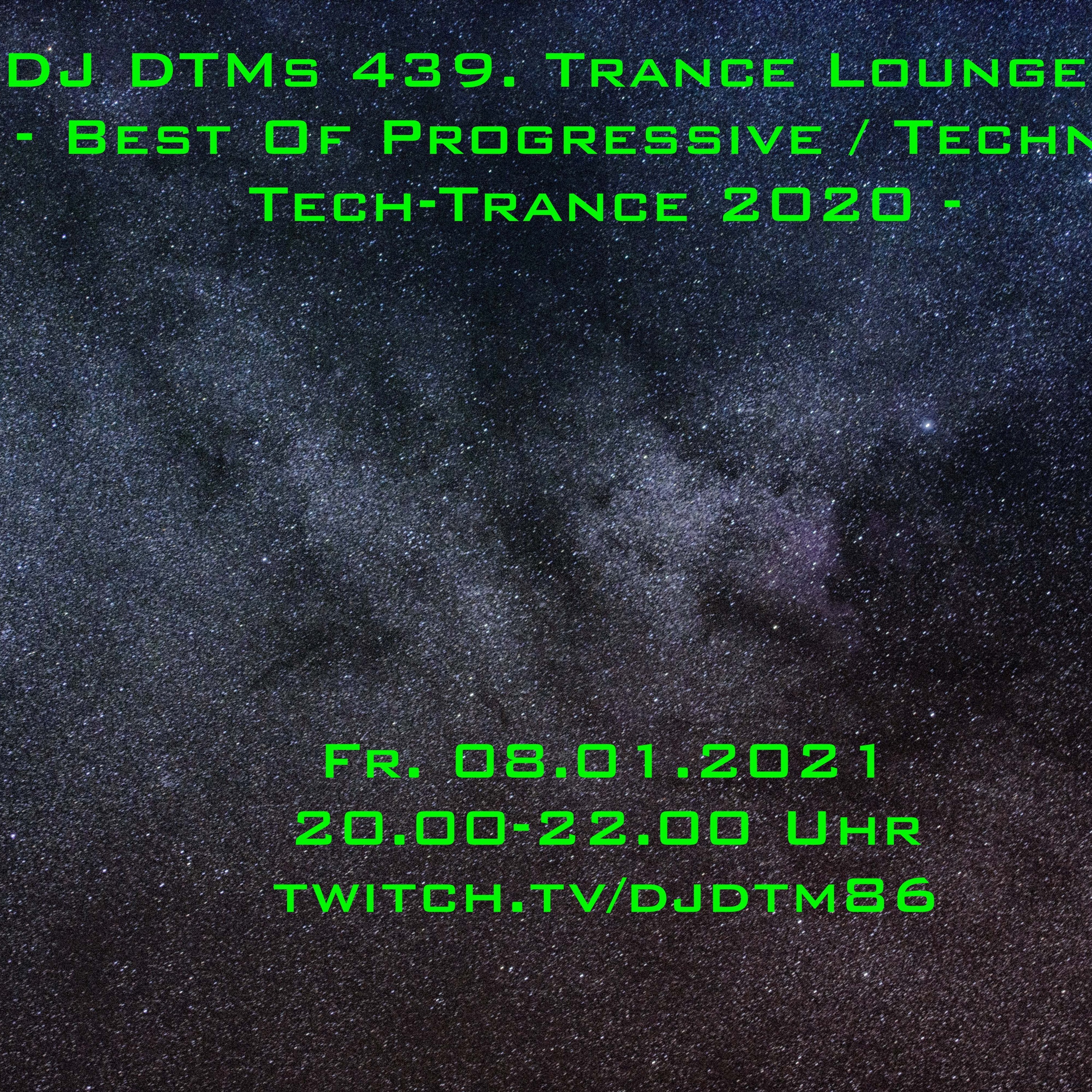DJ DTMs 439. Trance Lounge EP (Best Of Techno - Prog - Tech 2020)