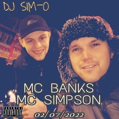 MC BANKS & MC SIMPSON // DJ SIM-O  MAKINA POWER 02/07/2022