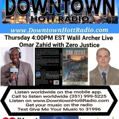 The Downtown Hott Radio's host Walil Archer's interview with writer Omar Zahid