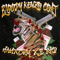 ANARCHYG187 X B RAD-BLOODY KENZO COAT
