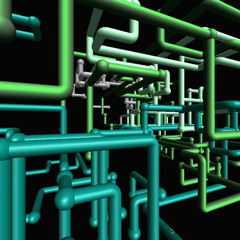 plopping through pipes