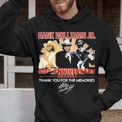 Hank Williams Jr. 60th Anniversary Thank You For The Memories Shirt