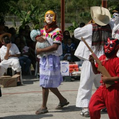 La Iluminadora Banda Primavera en el Xantolo de Amaxac, Hidalgo.