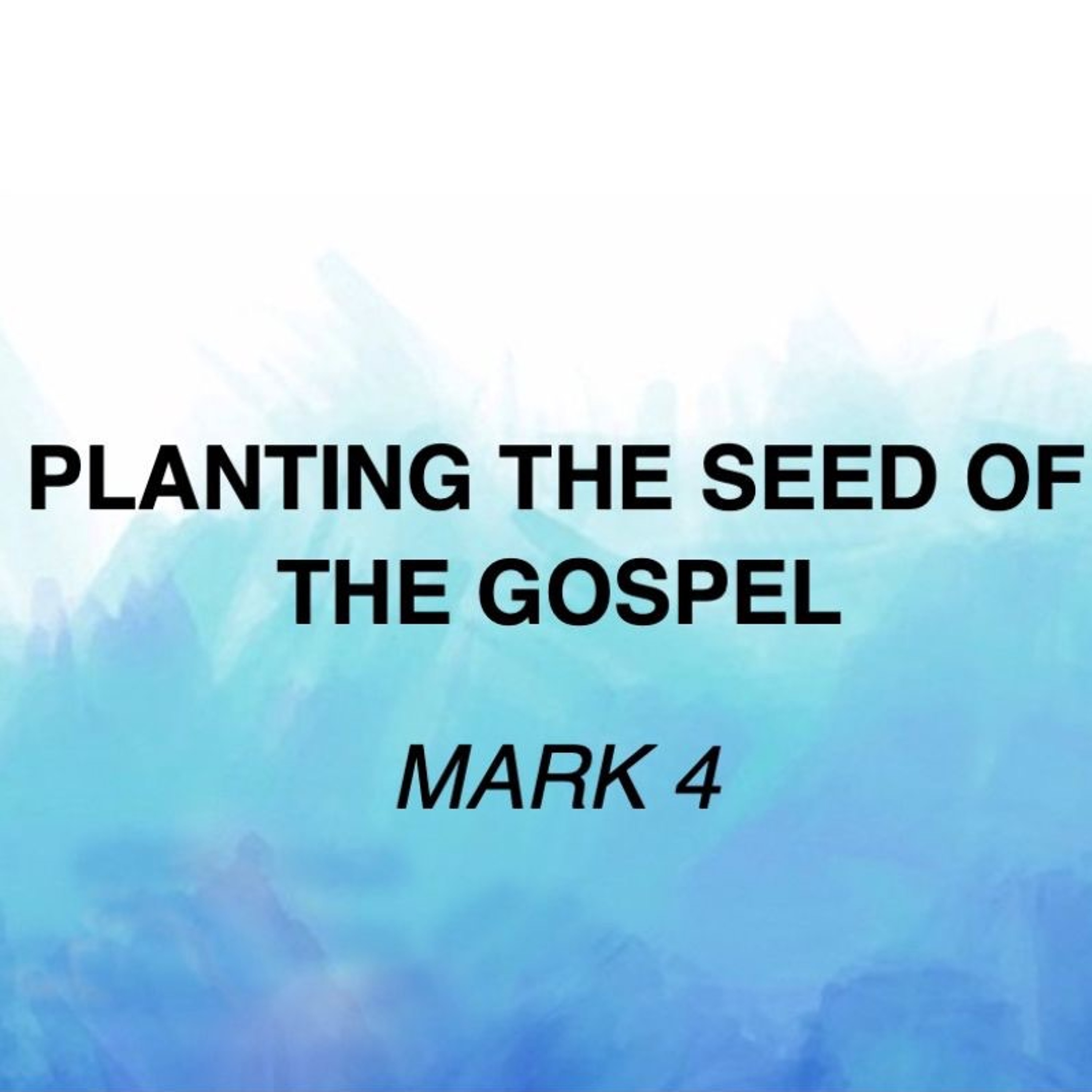 Aug 18/24 | Planting The Seed Of The Gospel| Mark 4:1-20 | Steve Janz episode artwork