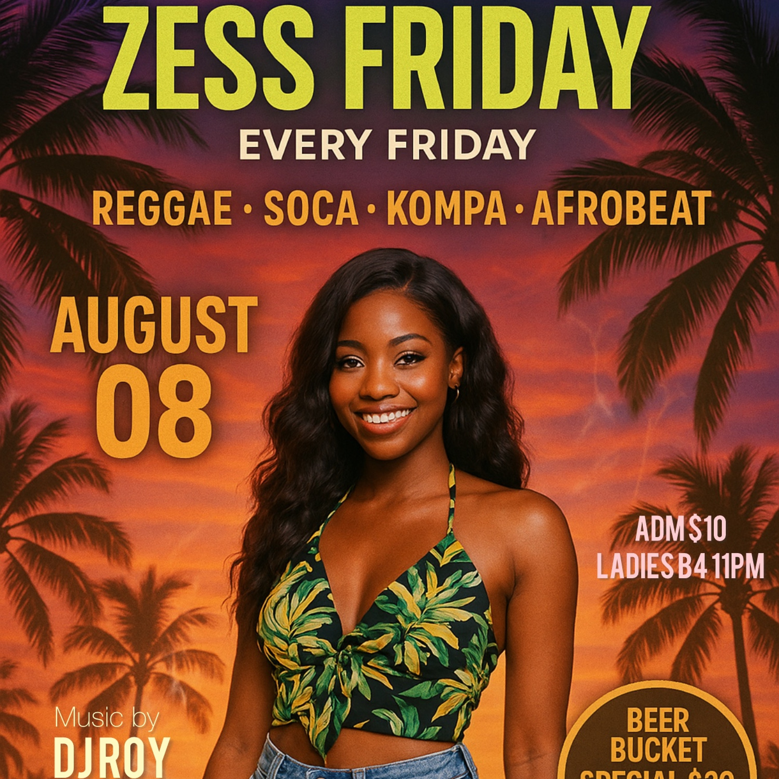 ZESS FRIDAY DJ ROY x DJ KEYBI  DANCEHALL R&B HIP HOP AFROBEAT SOCA 8.08 25 LIVE AUDIO