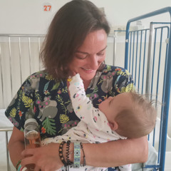 Steffi Vogel kümmert sich um Roma-Kinder