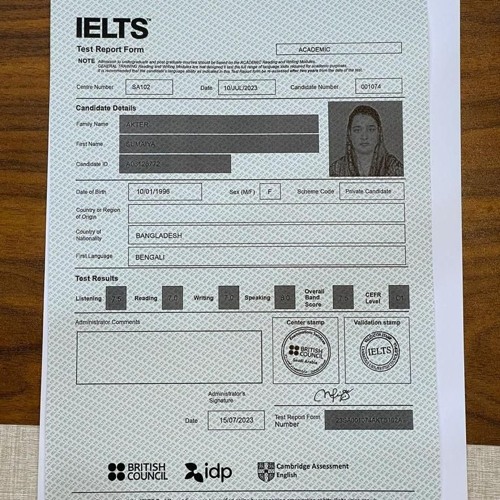 Buying an IELTS Certificate online