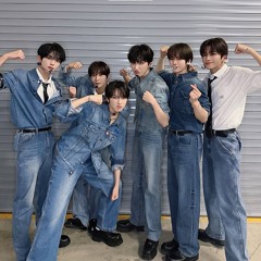 막강즈: 한유진 (han yujin) 운학 (woonhak) 지훈 (jihoon) 경민 (kyungmin) 료 (ryo) 사쿠야 (sakuya) 럽미라잇 love me right