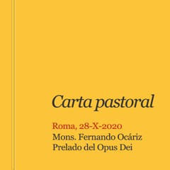 Carta del prelado del Opus Dei (28 octubre 2020)