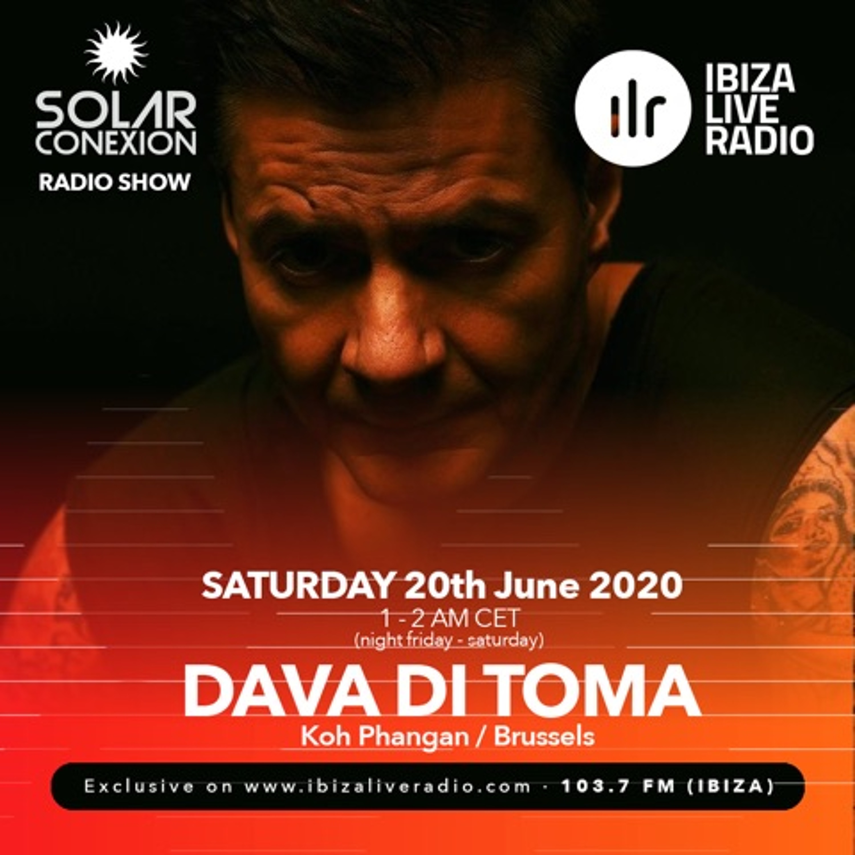 SOLAR CONEXION Radio Show on IBIZA LIVE RADIO With Dava Di Toma 20.06.20 episode artwork
