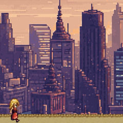 City At dawn