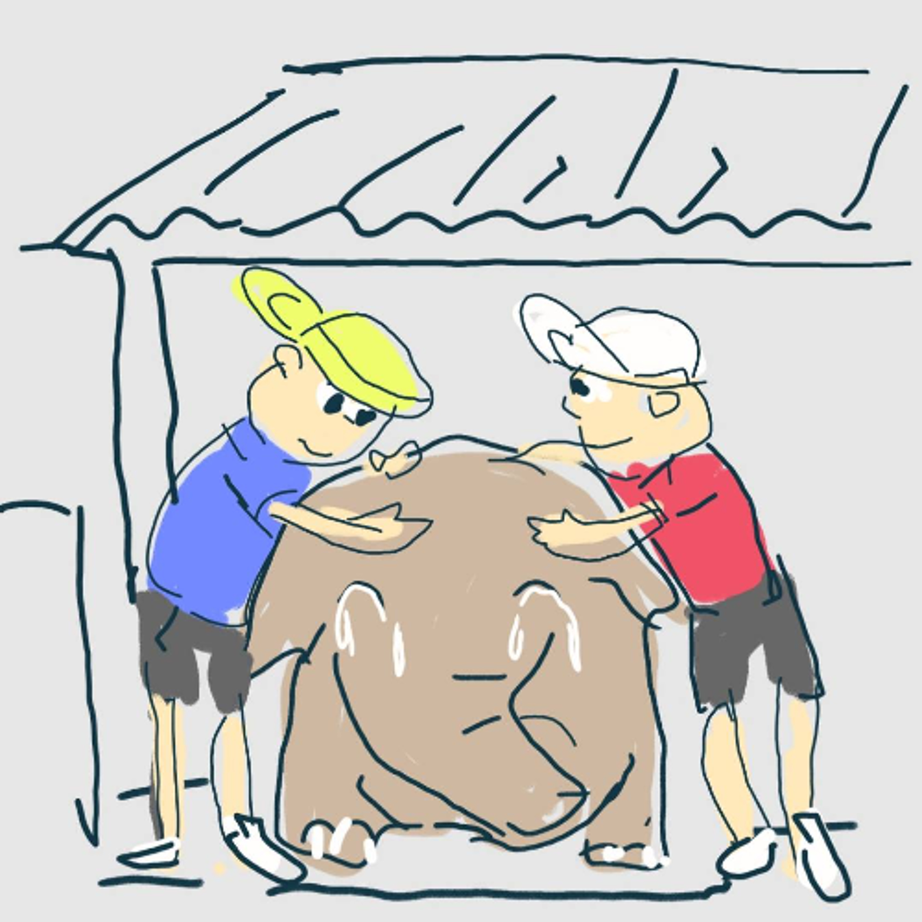 นิทานยิ้มแย้มแก้มใส (EP 322 นิทานชุด คุณป๋องกับคุณแป๋ง ตอน ลูกช้างจอมซน) episode artwork