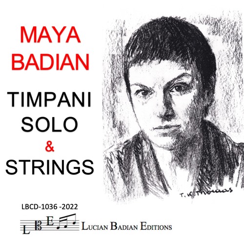 Timpani Quintum: II. Melodico (Solo for Five Timpani) by Maya Badian