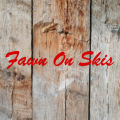Fawn On Skis