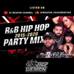 【Best of Hip Hop R&B Party Mix 2015】Clean Lyrics | Drake | Rihanna | Nicki Minaj | DJ Weapon