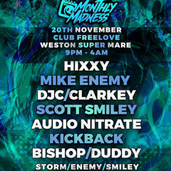 DUDDY - Rave Anywhere Presents Monthly Madness 20/11/21